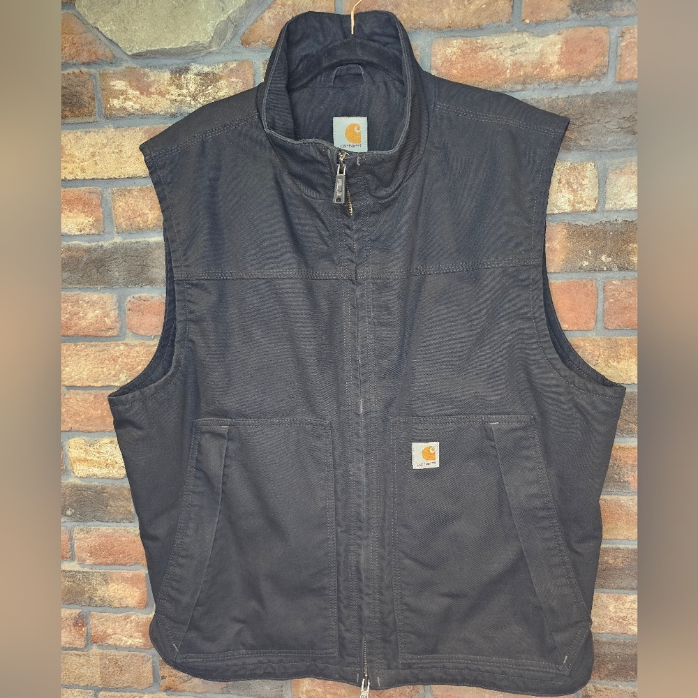 Carhartt Black Quick Duck Vest